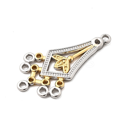 Ion Plating(IP) 304 Stainless Steel Chandelier Component Links STAS-Q350-11GP-1