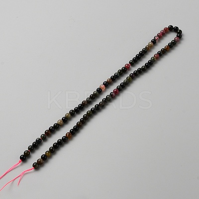 Natural Tourmaline Beads Strands G-F755-01-1
