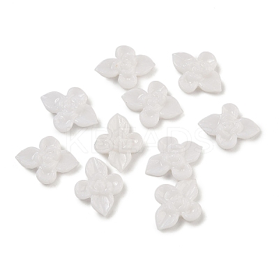 (Defective Closeout Sale: Yellowing) Resin Cabochons MRMJ-XCP0001-64B-1