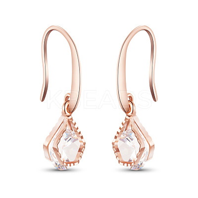 Luxury Brass Dangle Earrings JE100B-1