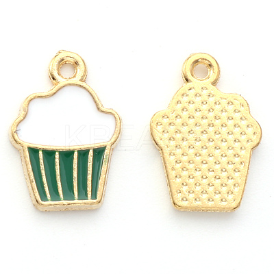 Alloy Enamel Pendants ENAM-S121-127A-1