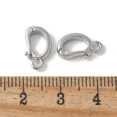 Brass Micro Pave Cubic Zirconia Pendants Bails KK-D324-18P-1