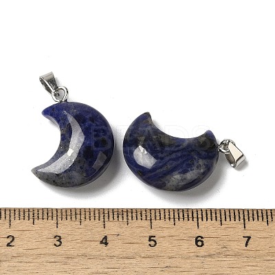 Natural Sodalite Pendants G-H035-01P-03-1