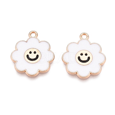 Alloy Enamel Pendants ENAM-T020-55B-1