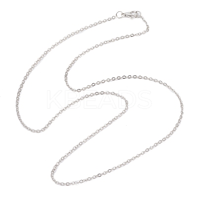Brass Cable Chain Necklaces NJEW-JN04511-09-1