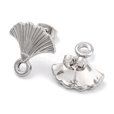 Non-Tarnish 304 Stainless Steel Studs Earring Findings EJEW-H013-15P-1