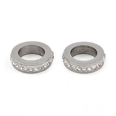 304 Stainless Steel European Beads STAS-Z090-03P-01-1