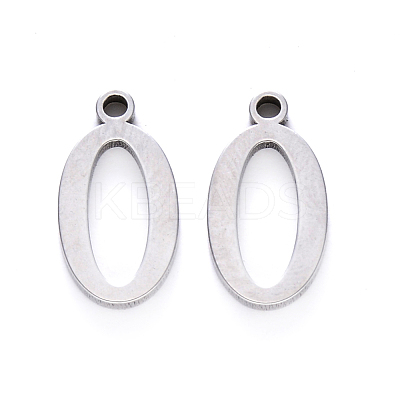 Tarnish Resistant 201 Stainless Steel Charms STAS-R108-00-1