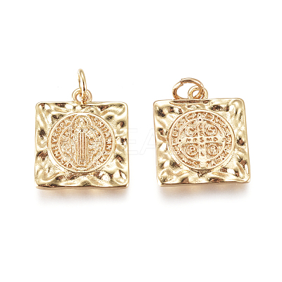 Brass Pendants KK-D159-19G-1