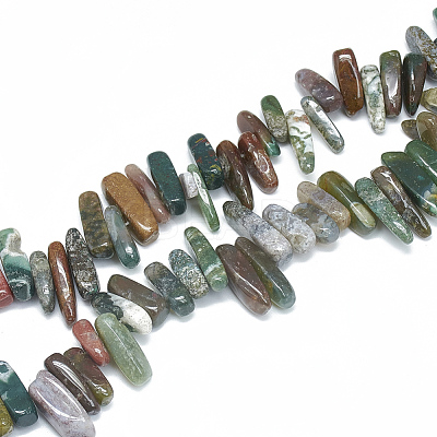 Natural Indian Agate Beads Strands G-S312-26-1