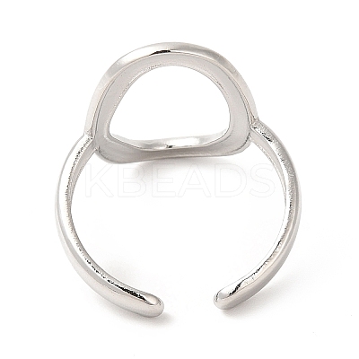 Non-Tarnish 201 Stainless Steel Finger Ring RJEW-E063-49P-1