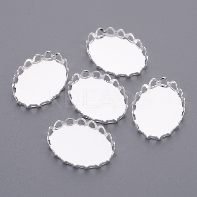 Brass Cabochon Settings KK-C2896A-S-01-1