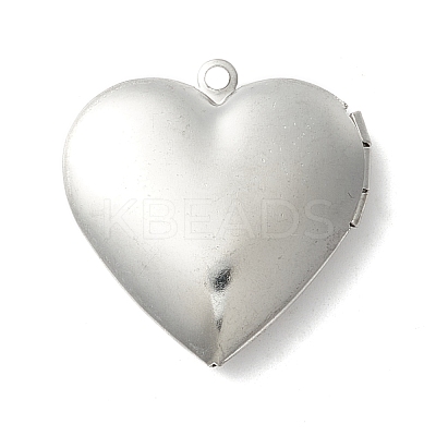 Tarnish Resistant 304 Stainless Steel Diffuser Locket Pendants STAS-K002-06P-1