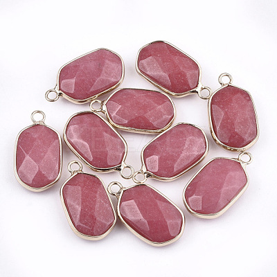 Natural White Jade Pendants G-T112-12G-1