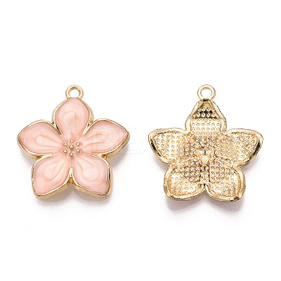 Alloy Enamel Pendants ENAM-T011-107C-NR-1
