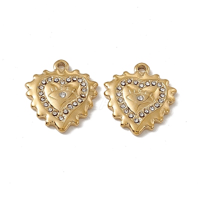 PVD Vacuum Plating 201 Stainless Steel Pendants STAS-J401-VC567-1