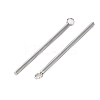 304 Stainless Steel Pendants STAS-L282-005P-03-1