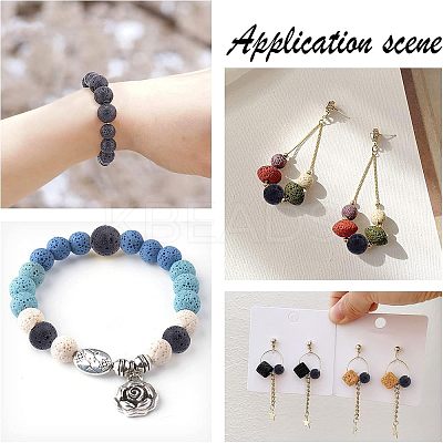 DIY Bead Stretch Bracelets Making Kits DIY-NB0004-61-1