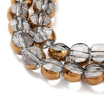 Electroplate Glass Beads Strands LS-EGLA-A040-01E-1