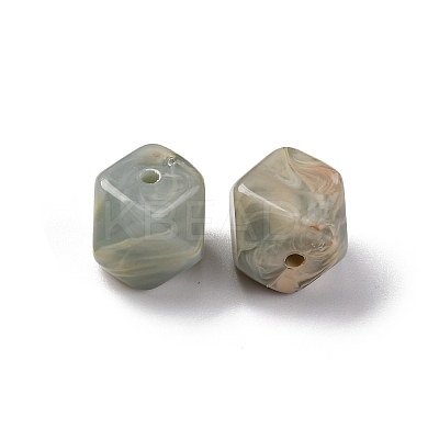 Acrylic Beads X-OACR-Z025-05-1
