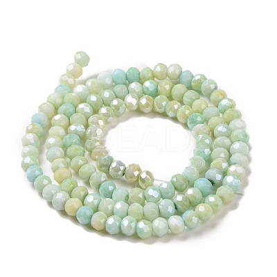 Ombre Effect Dyed Glass Beads Strands GLAA-C023-02-C13-1