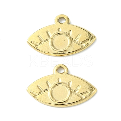 304 Stainless Steel Pendant  Cabochon Settings STAS-L269-021G-1