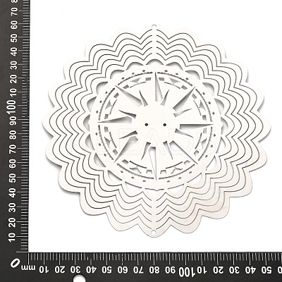 201 Stainless Steel Connector Charms/Links STAS-D386-04G-P-1