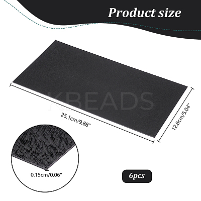 PET Rectangle Bag Bottom Shaping Pads LS-FIND-WH0110-994-1