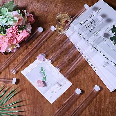 Transparent Tube Plastic Bead Containers with Lids CON-WH0092-81A-1