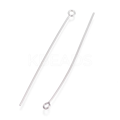 Tarnish Resistant 304 Stainless Steel Eye Pins STAS-O101-67P-1