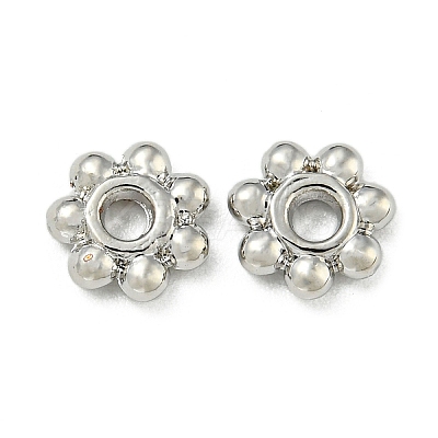 Rack Plating Zinc Alloy Spacer Beads FIND-T071-04P-1