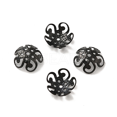Ion Plating(IP) 304 Stainless Steel Bead Caps STAS-F094-11EB-1