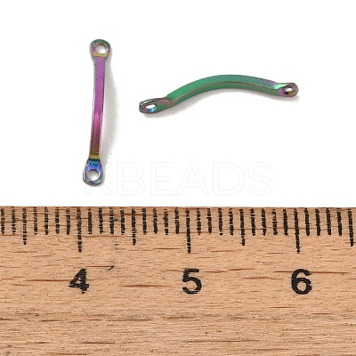 Ion Plating(IP) 304 Stainless Steel Connector Charms STAS-Q323-11MC-1