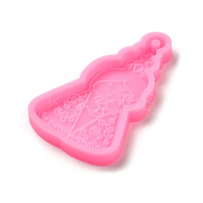 Mother's Day Mother Hug Baby Silicone Pendant Molds AJEW-M221-03A-1