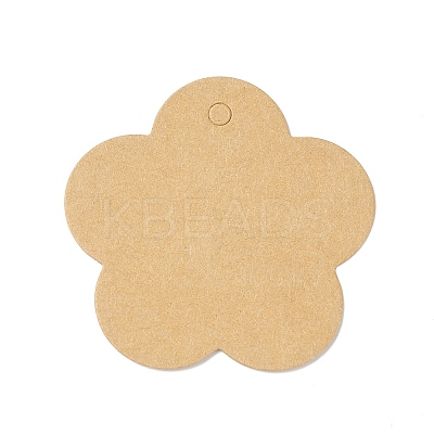 100Pcs Blank Kraft Paper Gift Tags CDIS-B001-06-1