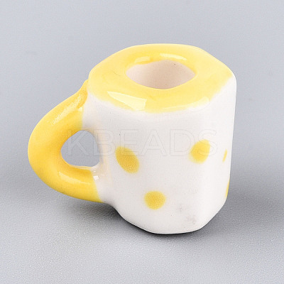 Handmade Porcelain Mug Cup Decoration PORC-T133-20C-1