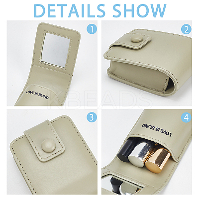 PU Leather Lipstick Storage Bags AJEW-WH0165-86A-1