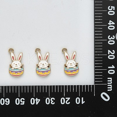 20Pcs Alloy Enamel Pendants ENAM-CJ0004-25-1