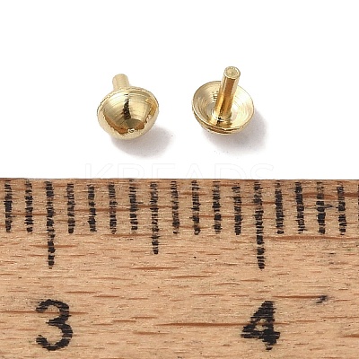 Brass Pendant Bails KK-K383-21B-G-1