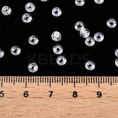 6/0 Transparent Inside Colours Glass Seed Round Beads X1-SEED-N006-004A-1