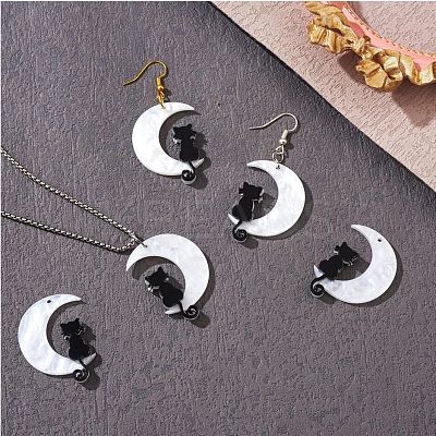 20Pcs Opaque Acrylic Pendants JX493A-1