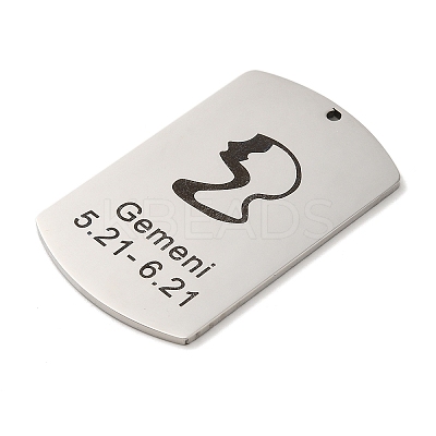 Non-Tarnish 304 Stainless Steel Pendants LS-STAS-C098-01F-P-1