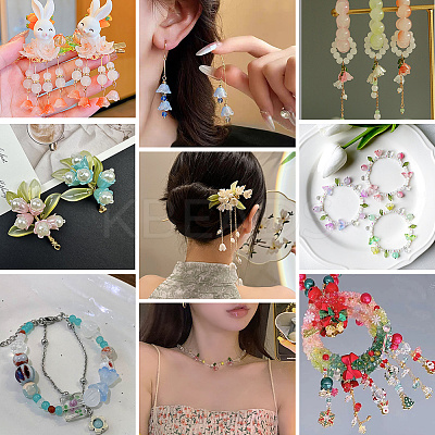 150Pcs 3 Colors Transparent Two Tone Spray Painted Glass Beads GLAA-LT0001-04B-1