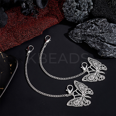 Zinc Alloy Shoe Curb Chains FIND-PH0007-38B-1