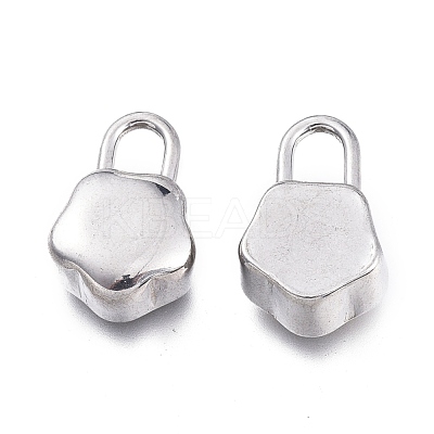 Tarnish Resistant 304 Stainless Steel Charms STAS-K207-54P-1