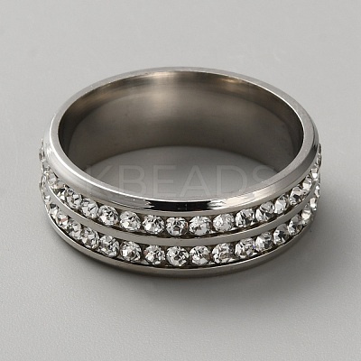 Rhinestone Finger Ring RJEW-WH0005-04P-1