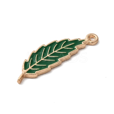 Thanksgiving Day Theme Alloy Enamel Pendants ENAM-M002-03G-07-1
