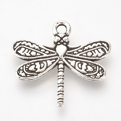 Tibetan Style Alloy Pendants X-TIBEP-Q061-41AS-LF-1