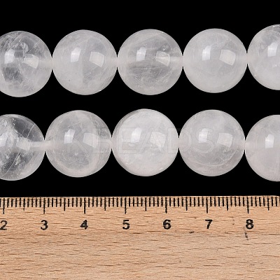 Natural Quartz Crystal Beads Strands G-L648-A01-16mm-1