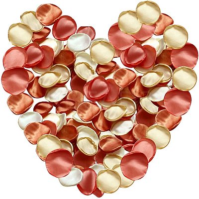 Satin Artificial Rose Petals DIY-GF0003-84C-1